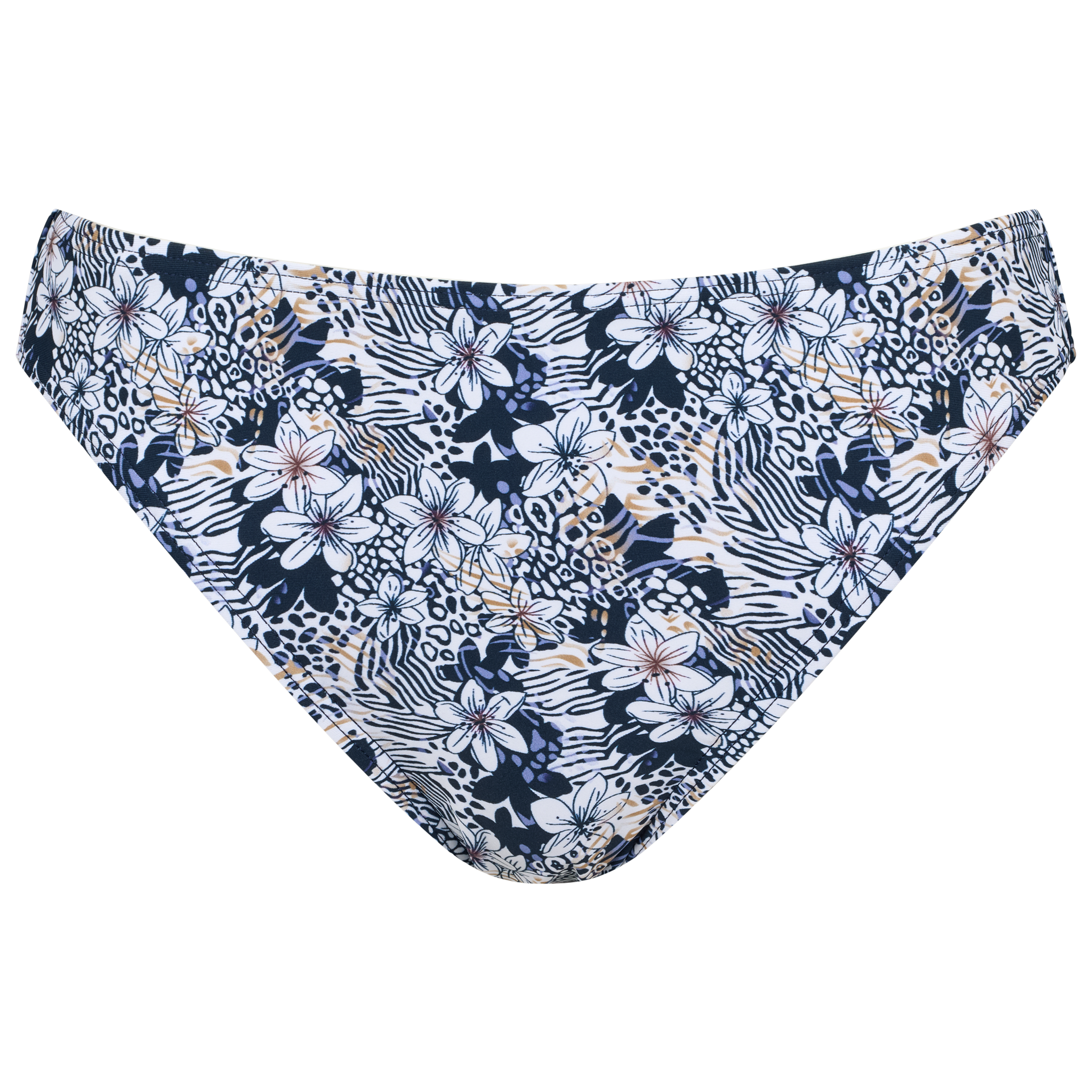Miami blå blomstret bikinitai forside