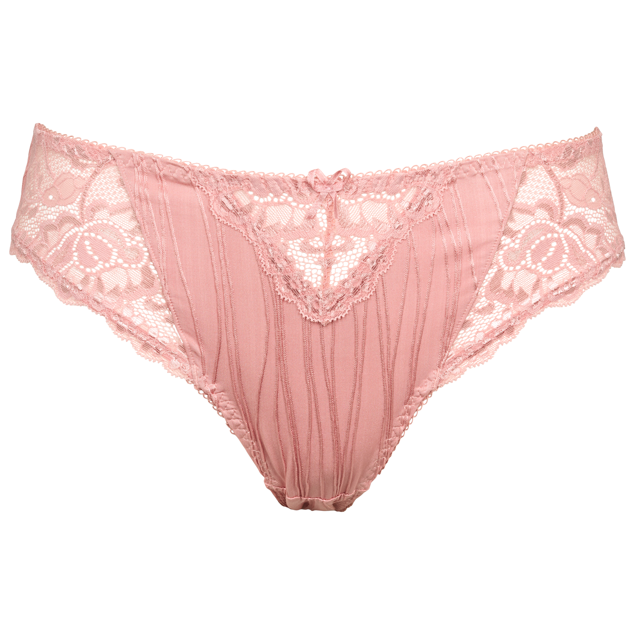 Dorrit tai trusse med lace i soft rose