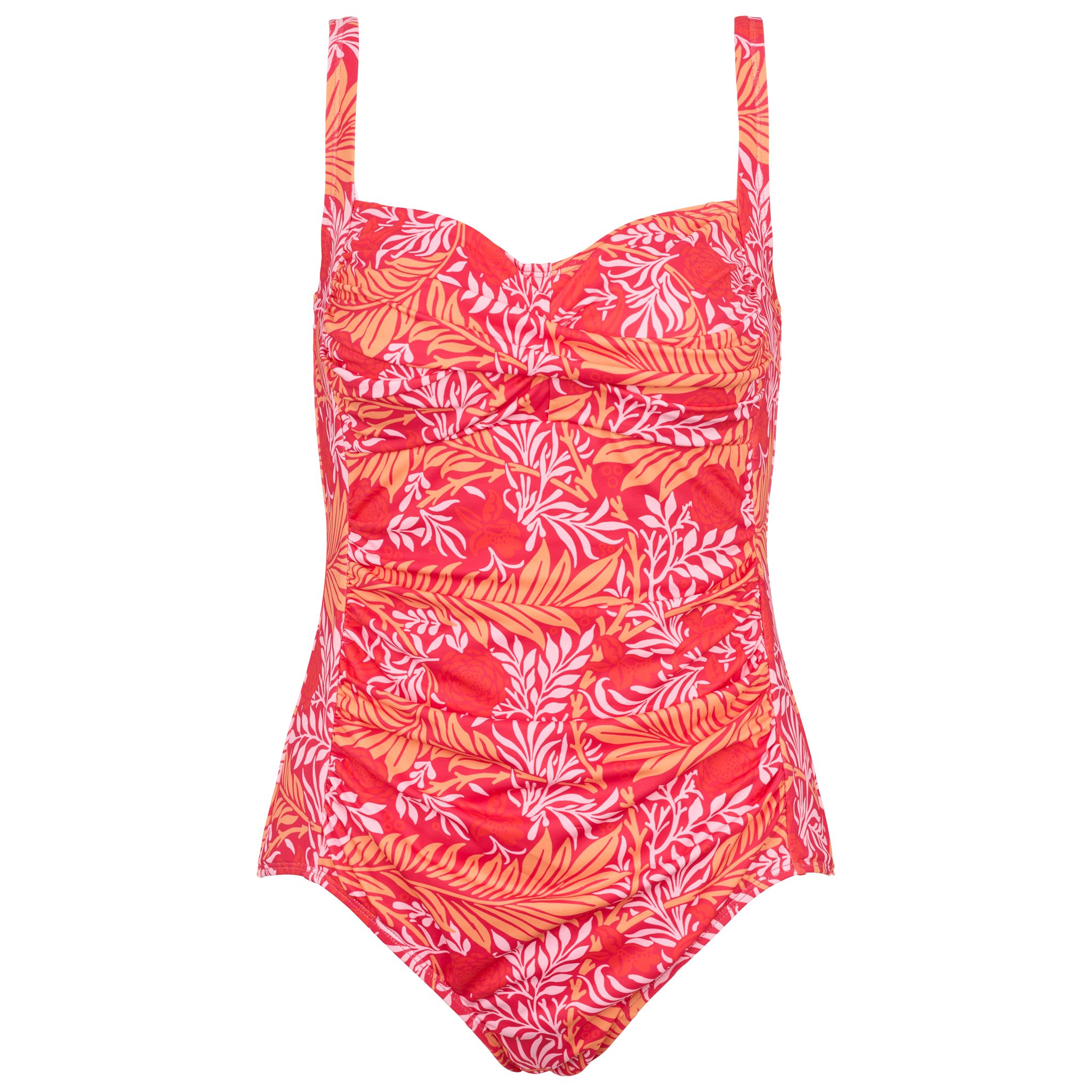 Cancún swimsuit - Hot coral