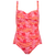 Cancún swimsuit - Hot coral