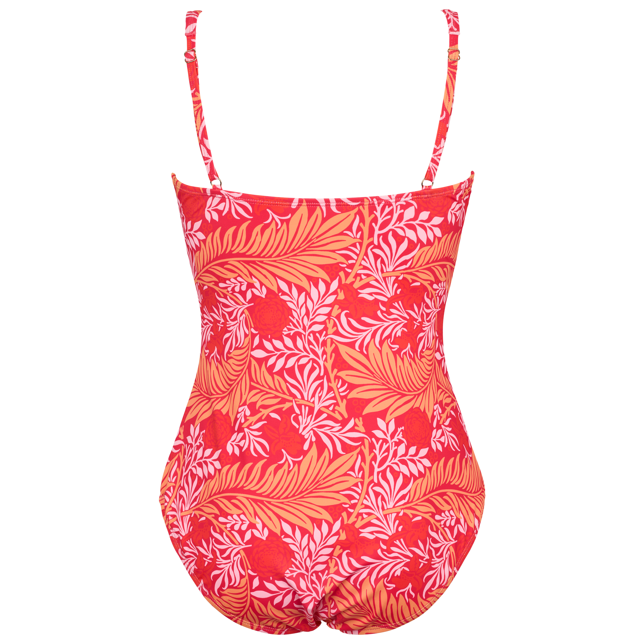 Cancún swimsuit - Hot coral