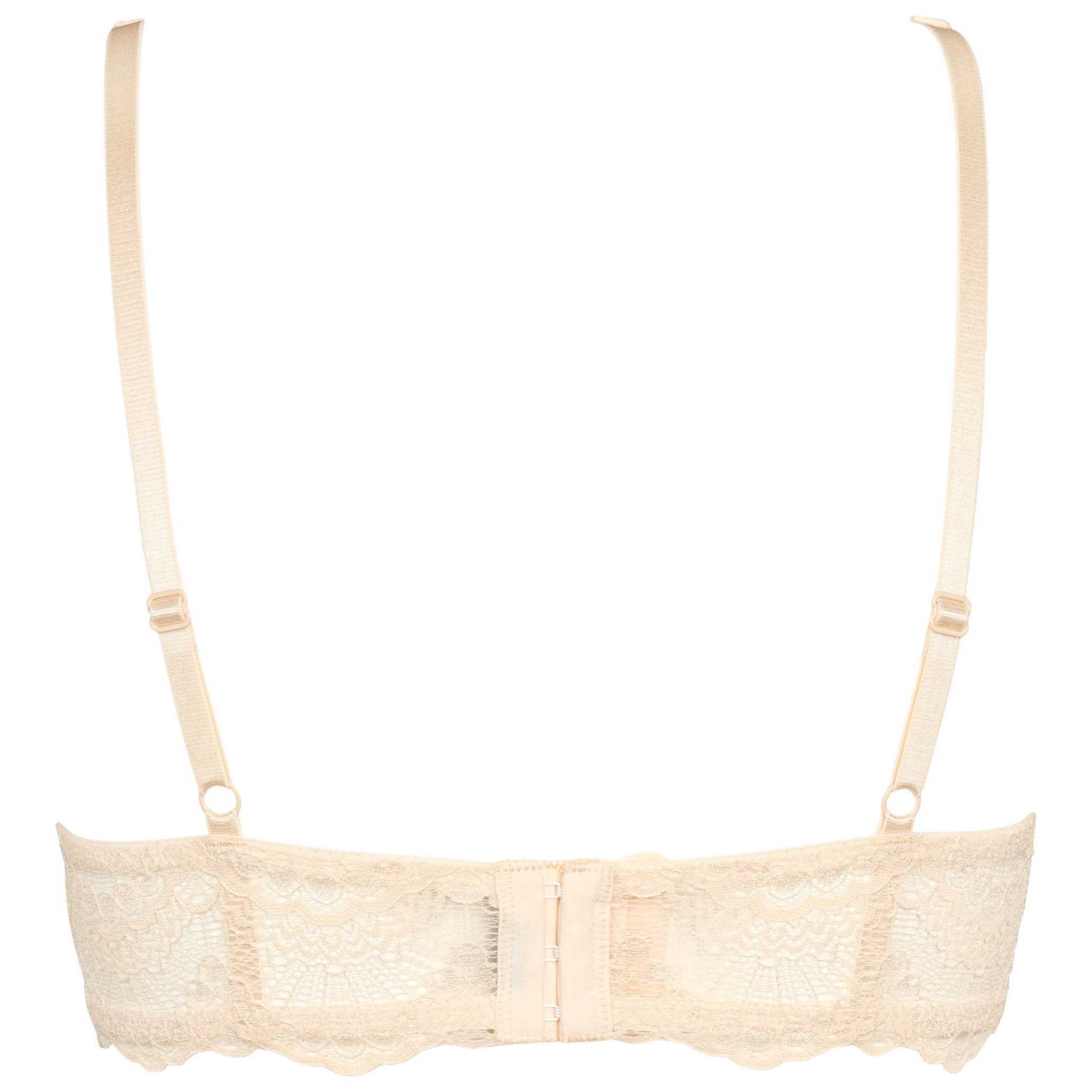 Tanya bra fill i butter yellow med lace design