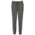 Cozy pants w rib - Dark grey melange