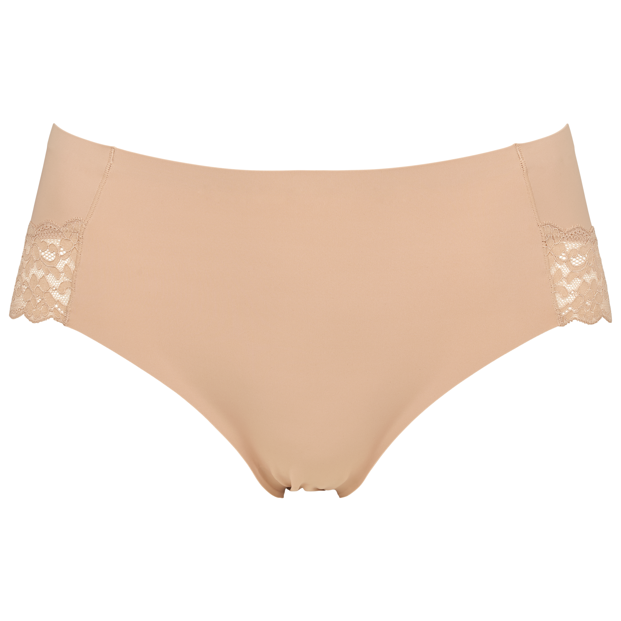 Seamless tai med blonde kant 