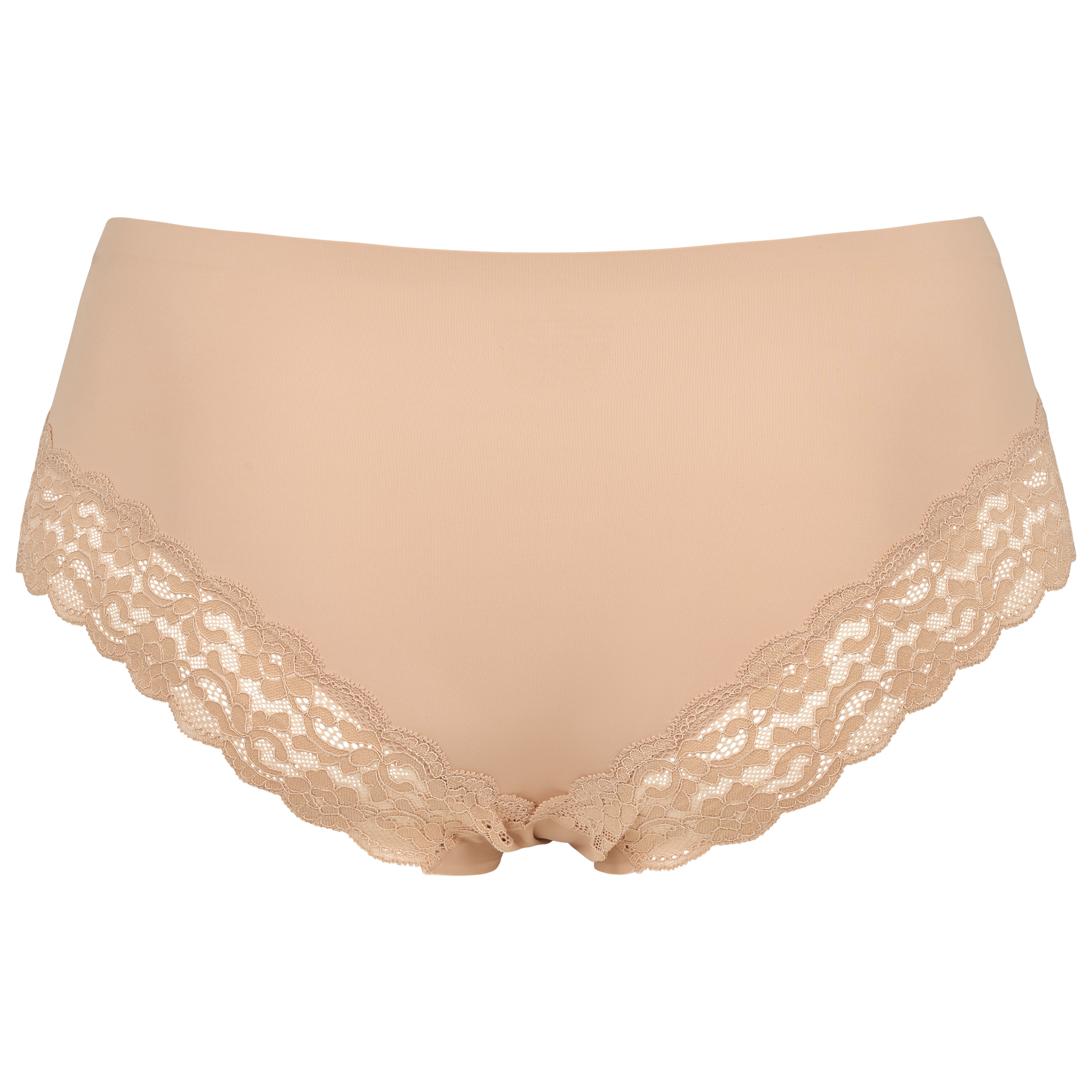 Seamless tai med blonde kant 