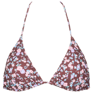 Trinidad brun blomstret bikinitop forside