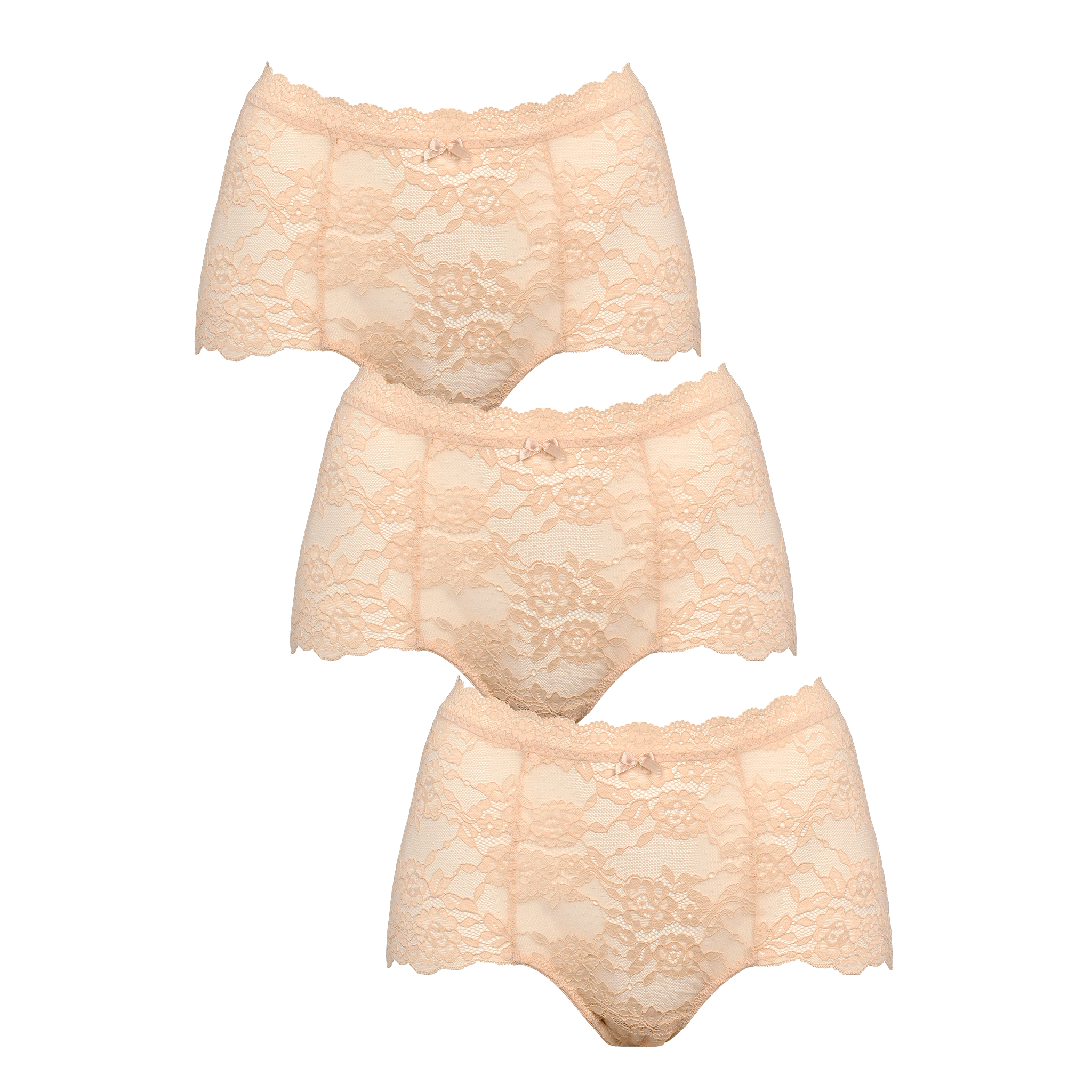 Lace maxi 3-pack - Skin