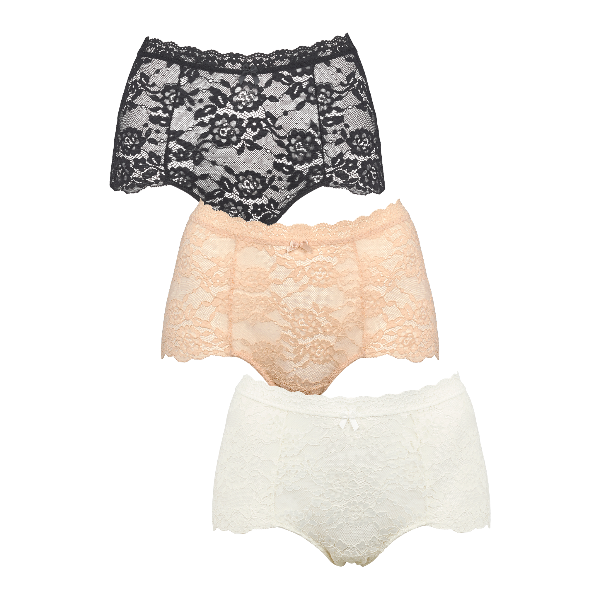 Lace maxi 3-pack - Multi colour