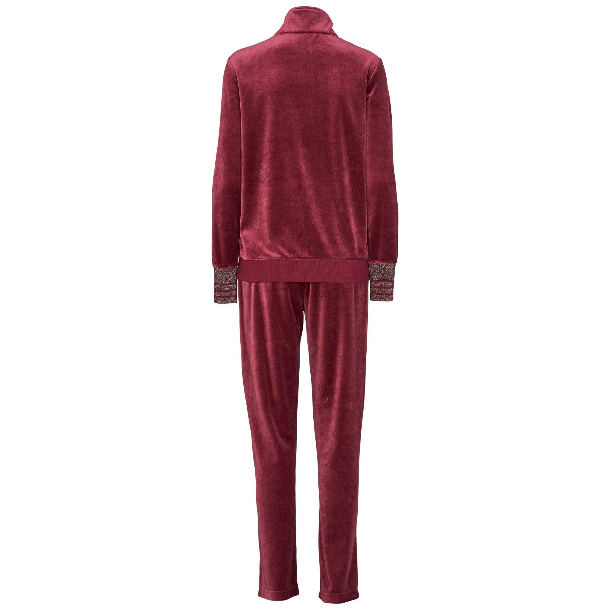 Alice velvet set - Wine