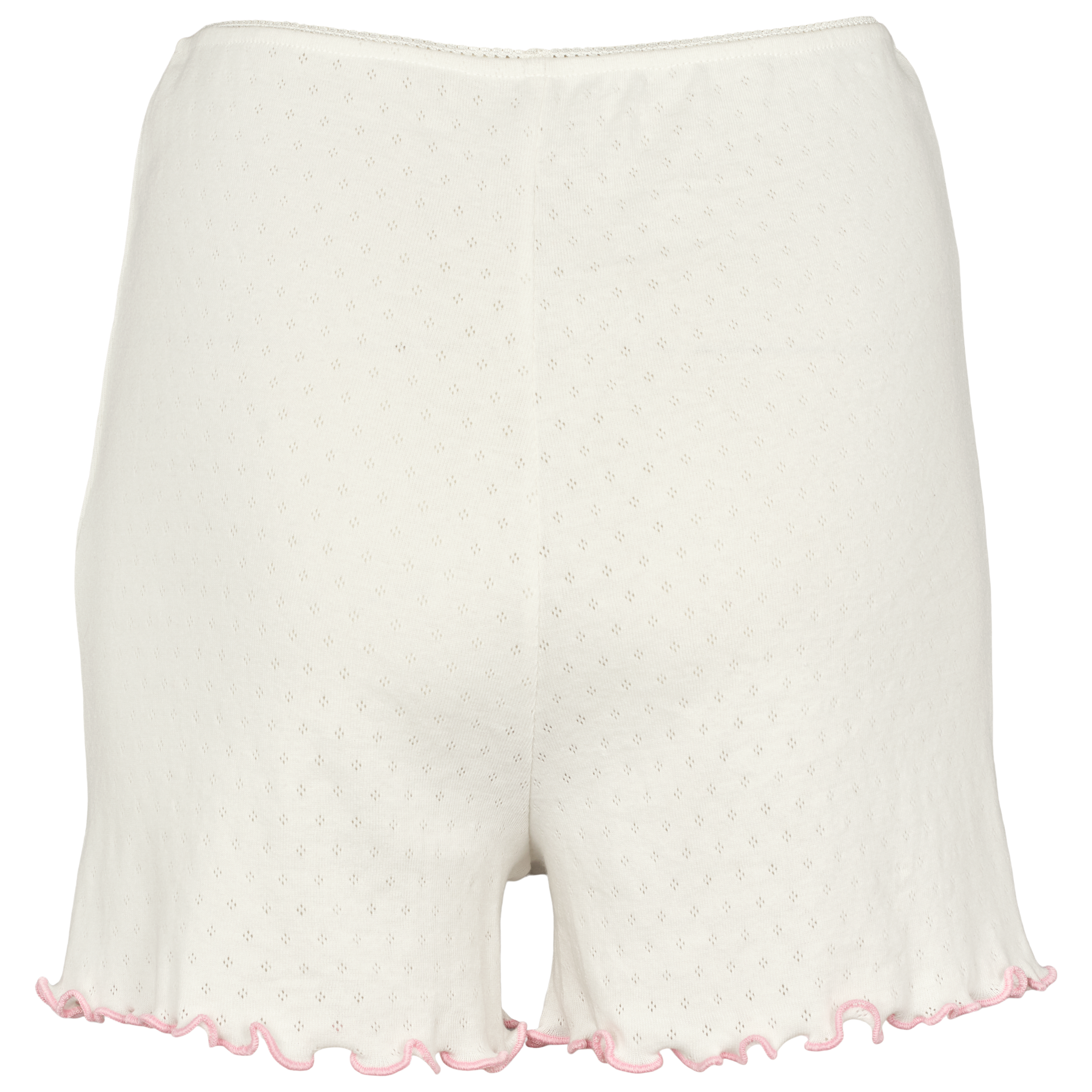 Pointelle sæt med shorts og top