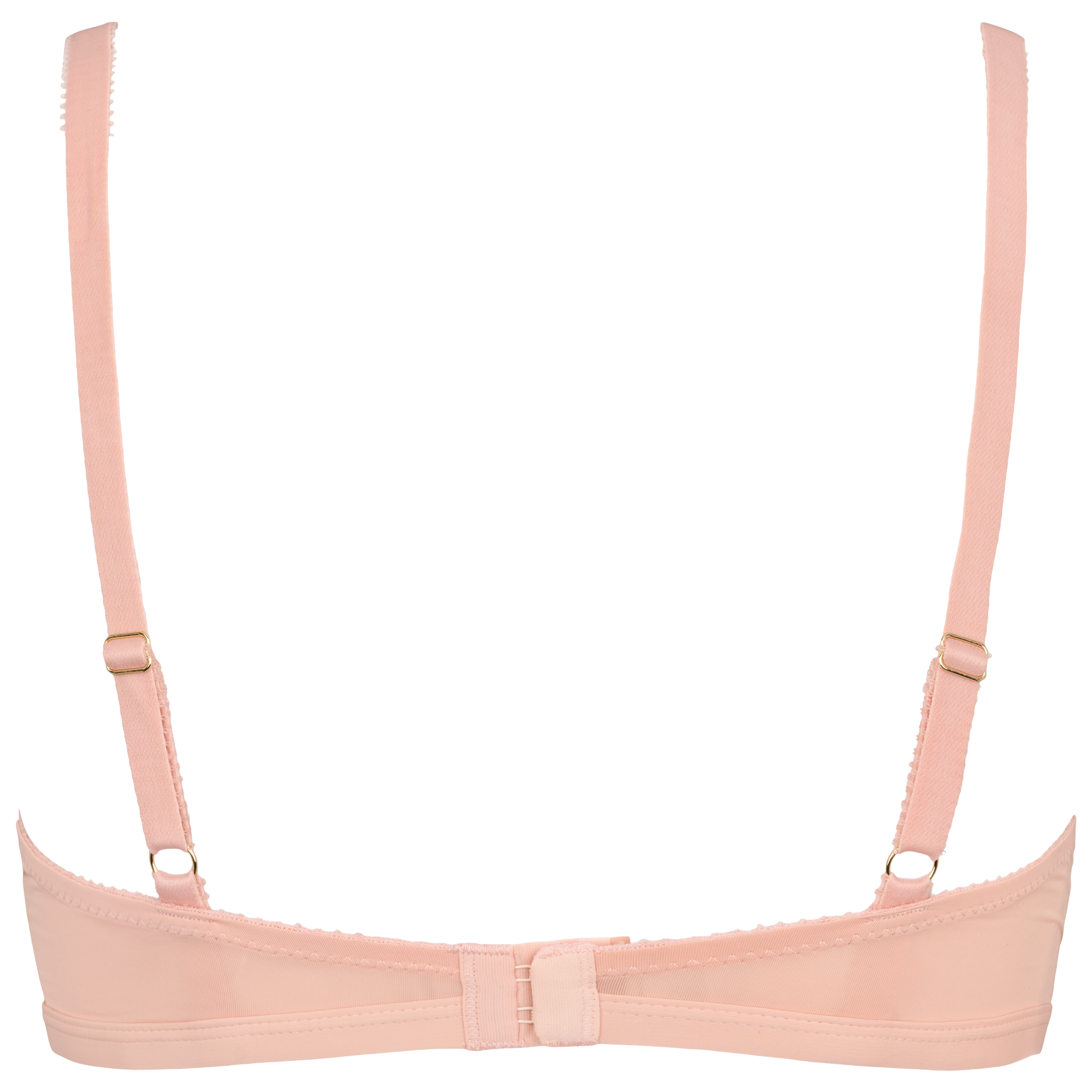 Kaya soft bra - Peach pearl. Blød blondebh uden skåle