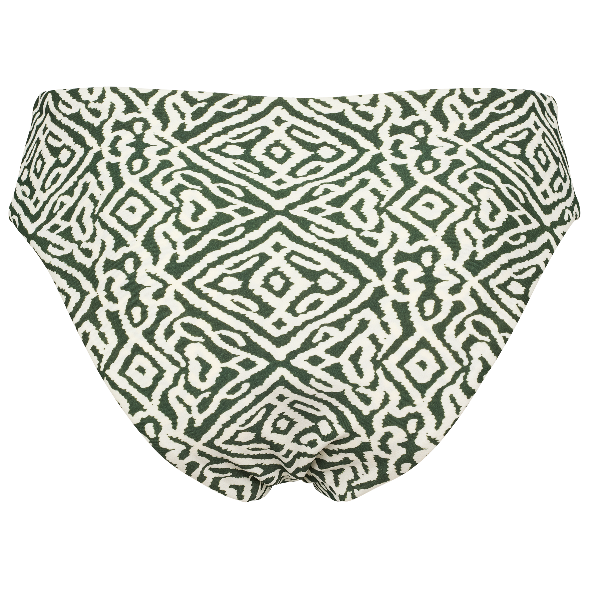 Lucca grøn geometrisk bikinitai bagside