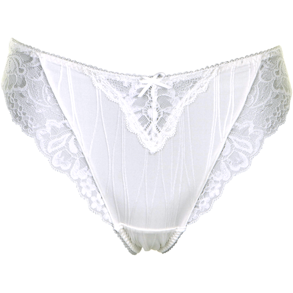 Hvid dorrit string 