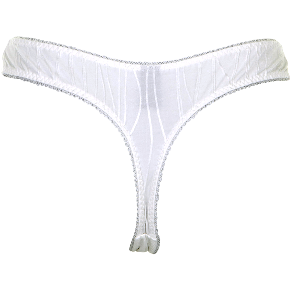  Hvid dorrit string