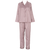 Leo sateen pyjamas AOP - Orchid dream