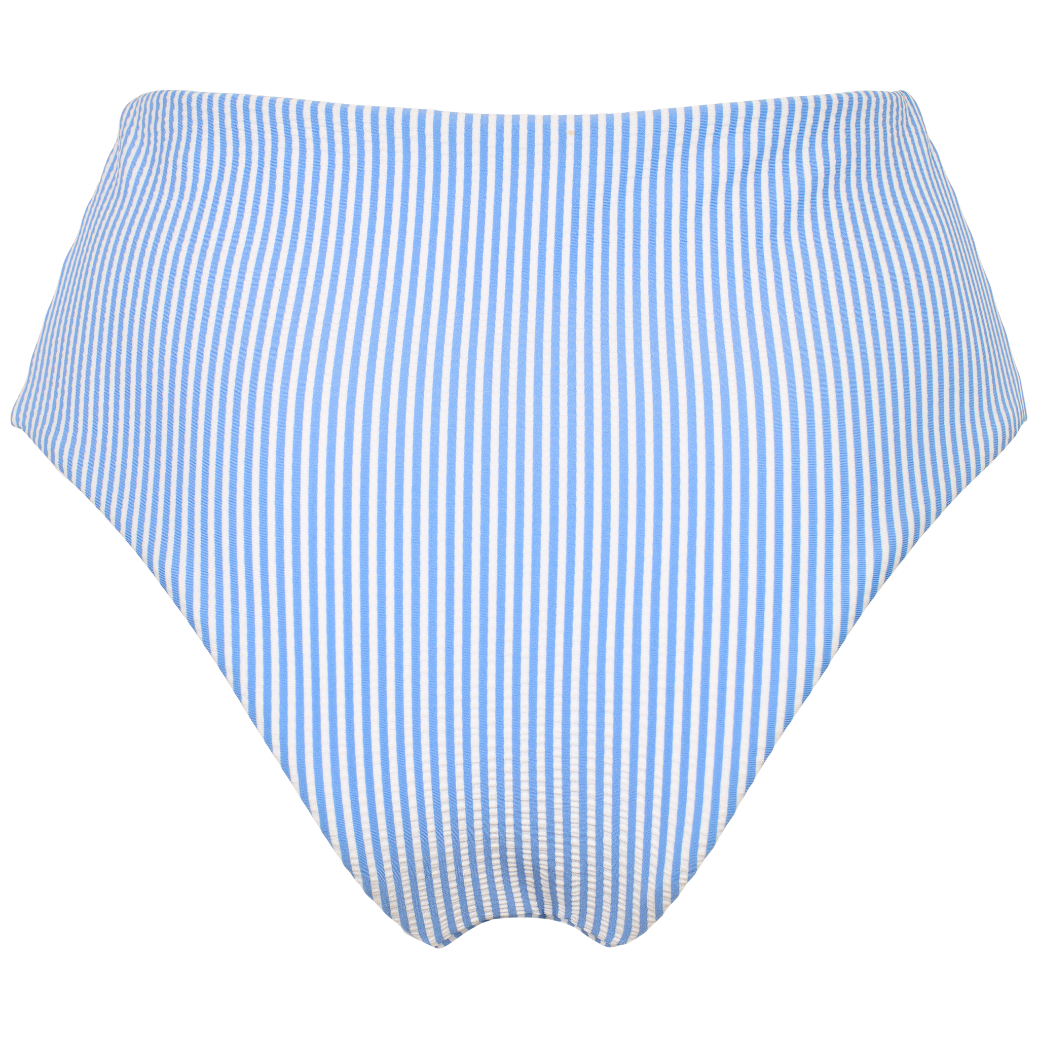 blå og hvid stribet bikini trusse