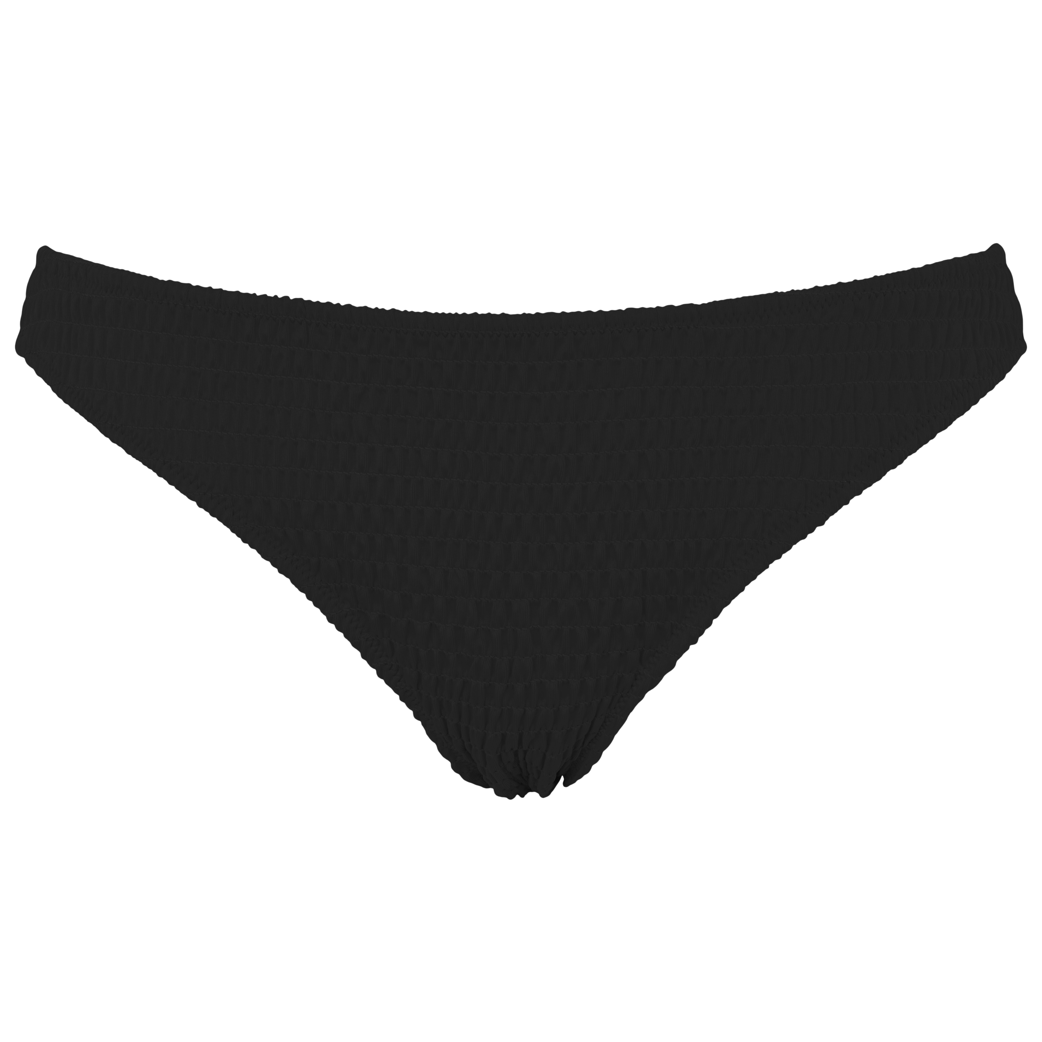 Bali sort bikinitai med smock forside
