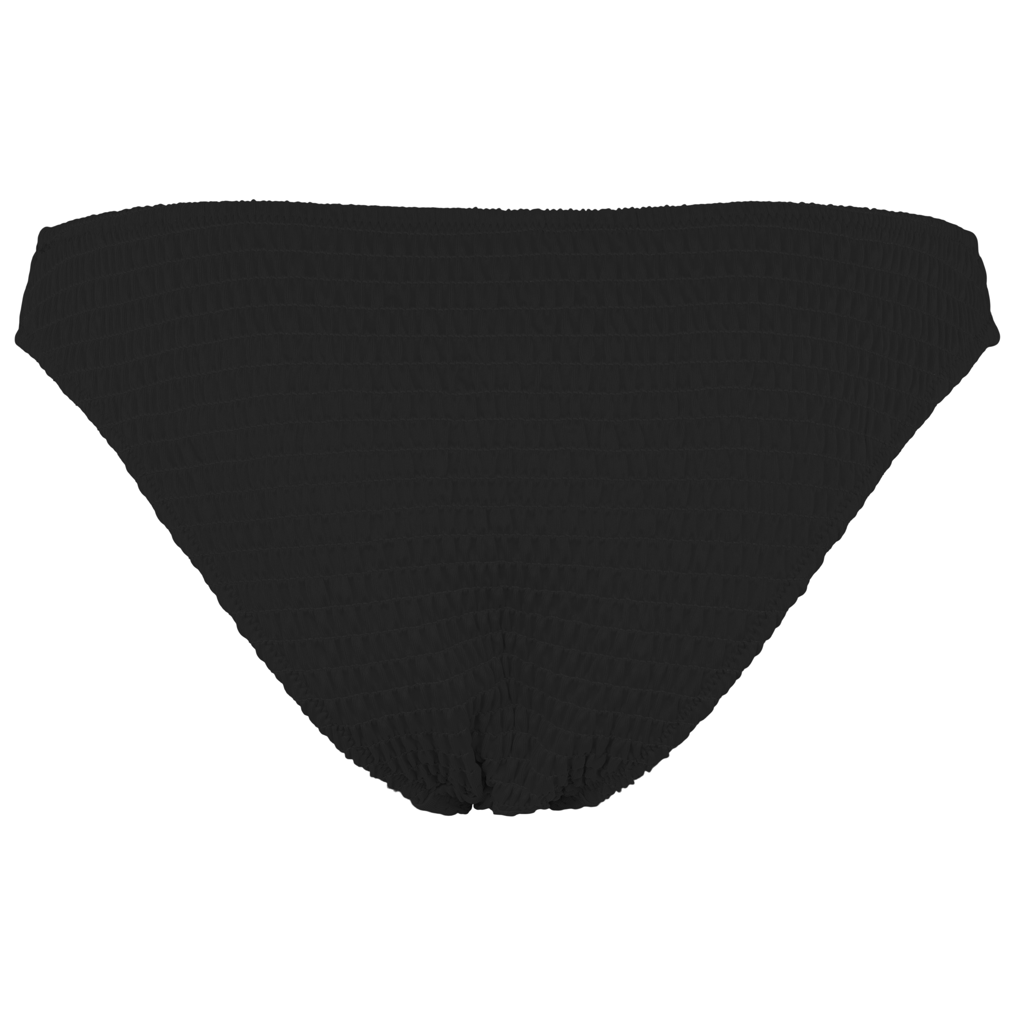 Bali sort bikinitai med smock bagside