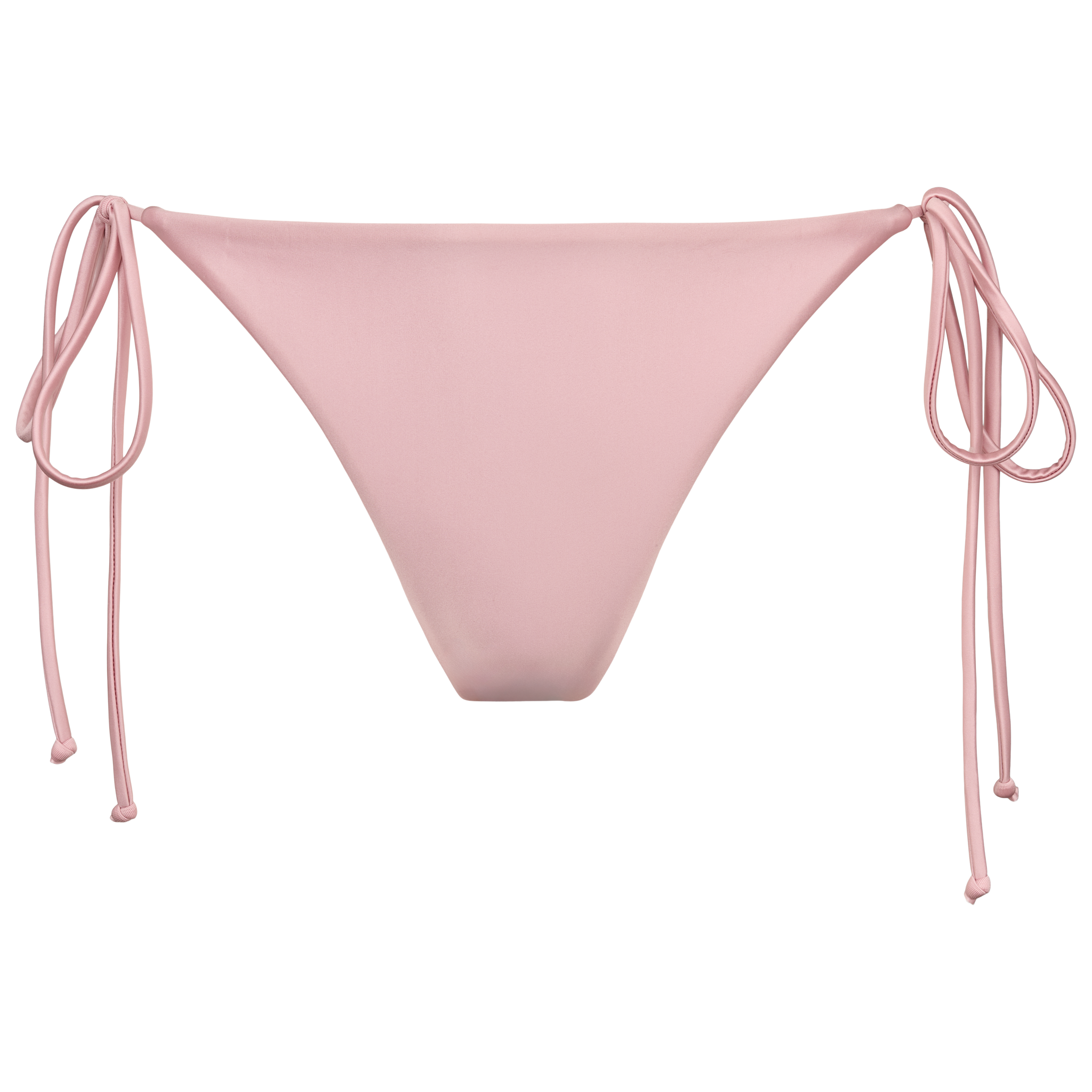 Salento lyserød matallic bikiniunderdel forside 