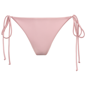 Salento lyserød matallic bikiniunderdel forside 