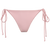 Salento lyserød matallic bikiniunderdel forside 