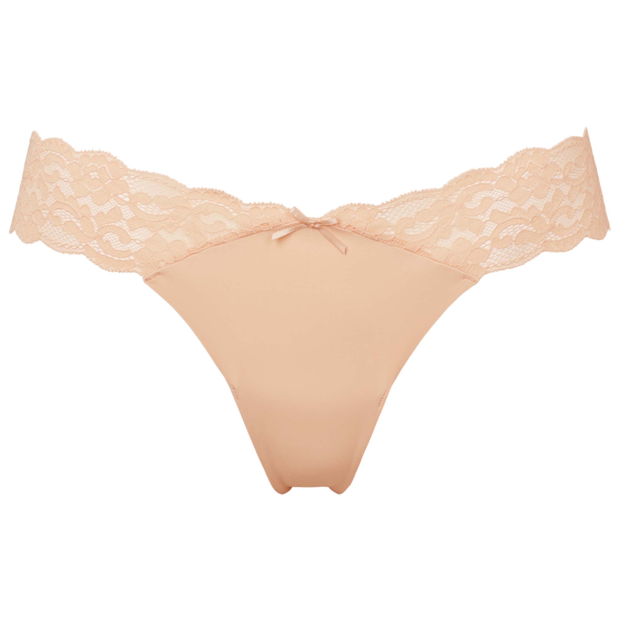Seamless string w lace on side 3-pack - Multi colour