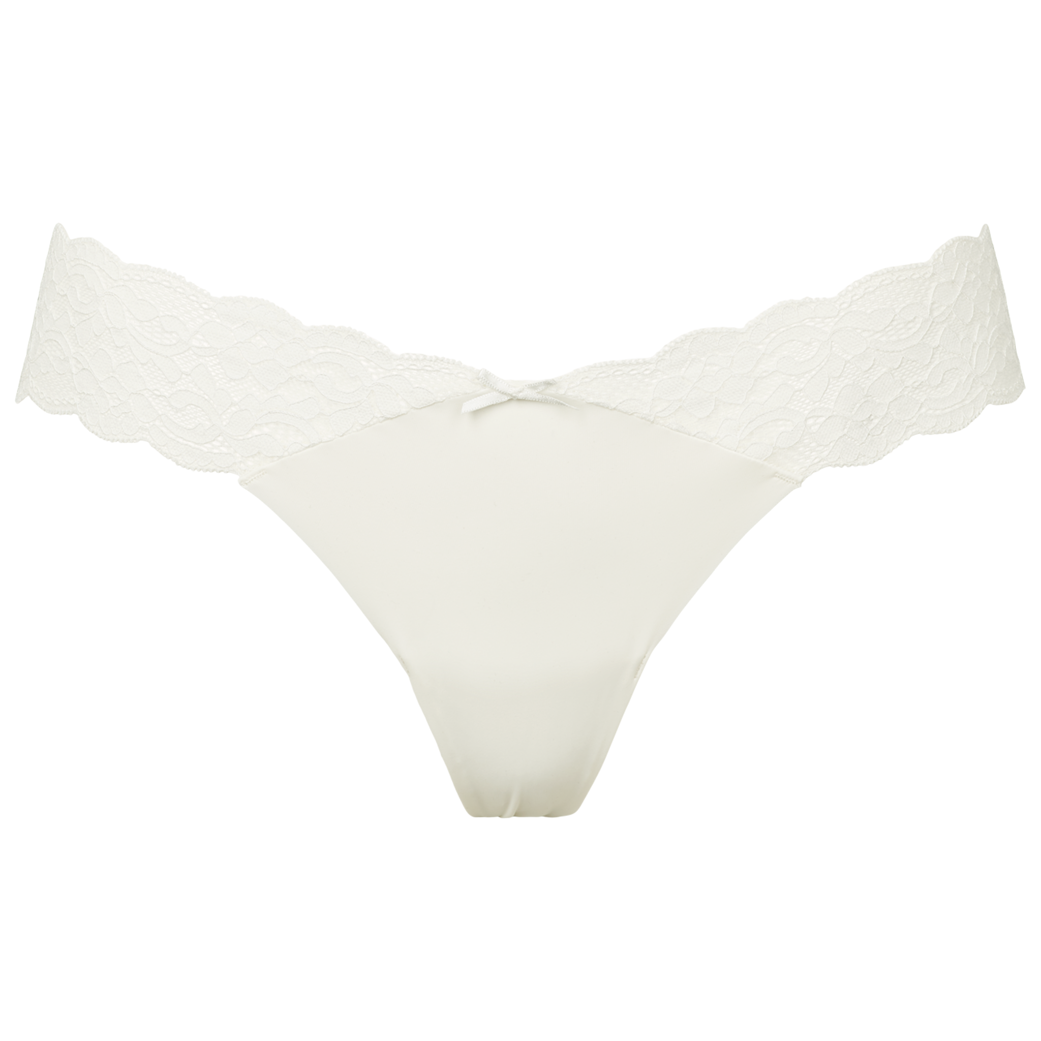 Seamless string w lace on side 3-pack - Multi colour