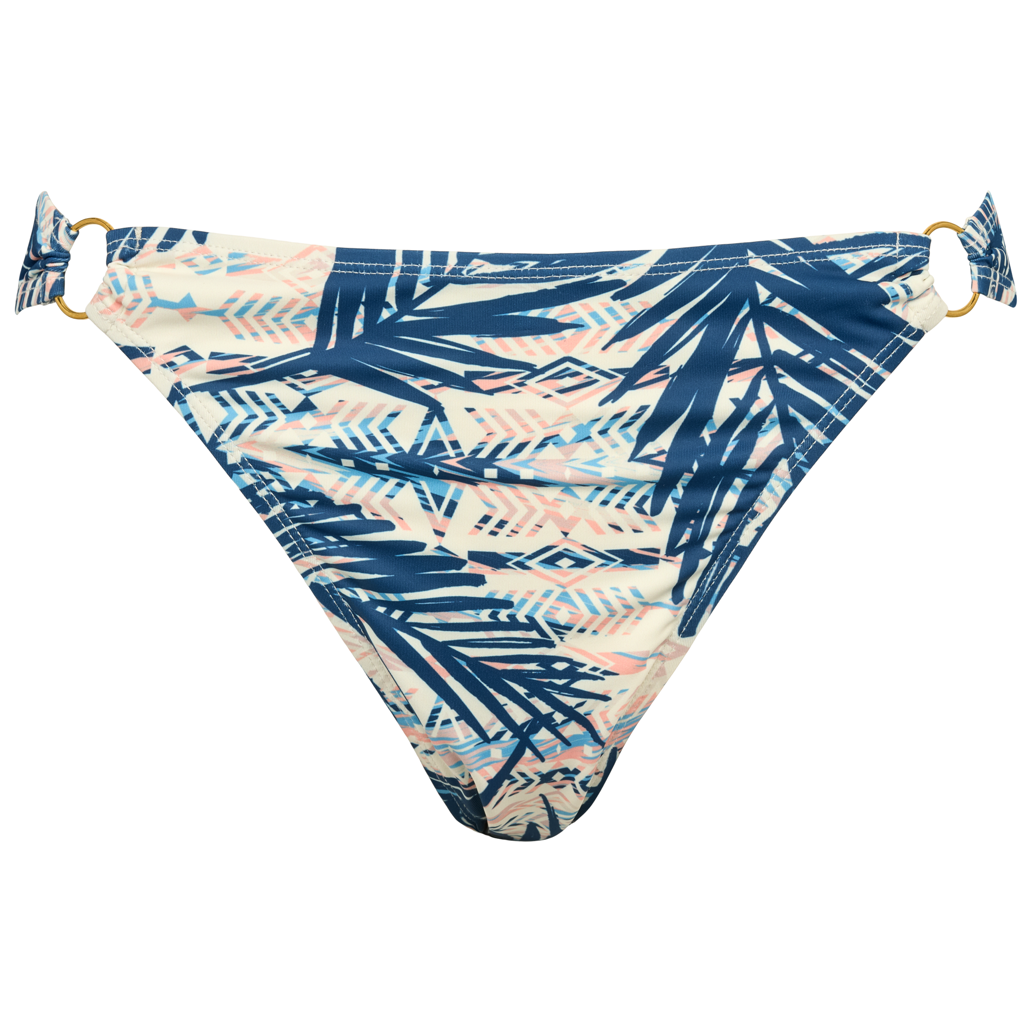 bikini underdel med palmeblade