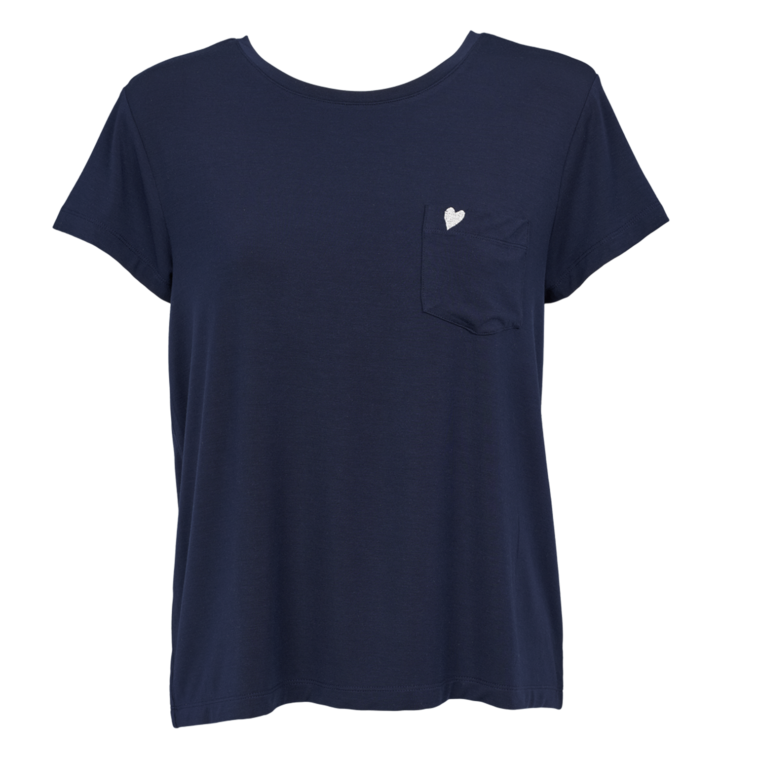 Softness t-shirt i navy